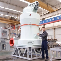 Machine de broyage de grande capacité pour déchets solides, bouteilles en verre, poudre et argile humide
