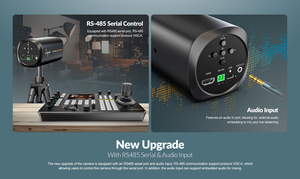 AVMATRIX Eagle T10 4K Live Streaming <strong>Camera</strong> 10X Optical Zoom 75.4&deg; Wide Angle ToF Auto Focus USB3.0 HDMI 4K FHD 1080P - Product Image 5