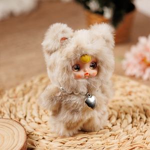 Плюшевая фигурка Yumi Frozen с вращающимися глазами, милый коллекционный брелок-игрушка, слепая коробка — новый тренд - Product Image 6