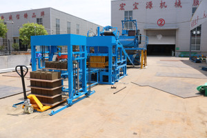 Máquina Automática Hidráulica para Fabricar Bloques de Hormigón Intertrabados QT4-15, Maquinaria de Fábrica China para la Producción de Bloques de Hormigón - Product Image 2