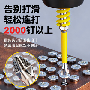 Niu Xiang <b>Screwdriver</b> Bits Set Cross Phillips Anti Slip Magnetic Industrial Grade Rust Prevention Treatment - Product Image 2