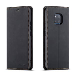 Étuis de téléphone en cuir de haute qualité pour Huawei <span class=keywords><strong>Mate</strong></span> <span class=keywords><strong>20</strong></span> <span class=keywords><strong>pro</strong></span>, portefeuille à rabat, housse de téléphone avec fentes pour cartes, housse à rabat en PU - Product Image 4