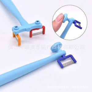 Equipo de Terapia Oral y Kit de Accesorios, Tiras Abrasivas para Pulir y Eliminar el Esmalte Interproximal Dental, Sierra para Espacios - Product Image 3