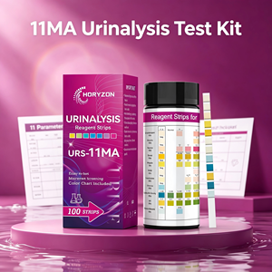 <span class=keywords><strong>Strisce</strong></span> Reattive per Urina Jilin HongYi URS-11MA 11-in-1, Rilevazione di Microalbumina, <span class=keywords><strong>Diabete</strong></span> e Infezioni Urinarie, 100 <span class=keywords><strong>Strisce</strong></span> per Confezione, Certificato CE - Product Image 3