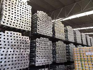 Ayarlanabilir çelik destekleme Prop galvanizli kalıp destek sahne oluklu çelik levhalar iskele - Product Image 3