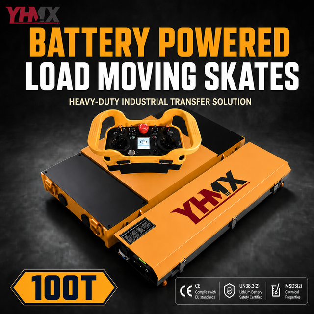 Battery Powered Load Moving Skates Cargo Easy Move Warehouse Pallet Handling Tank transport vehicle