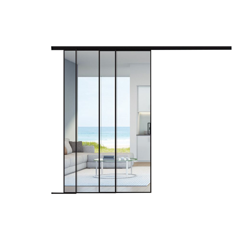 Modern Minimalist Three Link Sliding Door