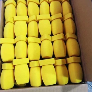 משלוח חינם באיכות גבוהה מיקרופון שמשות משולש מיקרופון קצף כיסוי ספוג קצף שמשות כיסוי עם הדום - Product Image 4