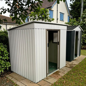 Abri <span class=keywords><strong>de</strong></span> jardin extérieur 6x4 pieds, abri métallique tout temps avec portes verrouillables - Product Image 3