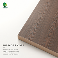 Panneau en bois foncé moderne et écologique de qualité supérieure avec protection contre l'humidité E0 sans formaldéhyde pour des intérieurs raffinés