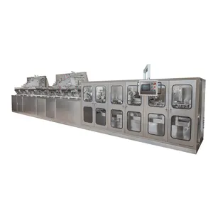 Fully Automatic Single-piece Wet Wipes Manufacturing And Packaging Machine For Alcohol Disinfection Cotton Pad Production Line