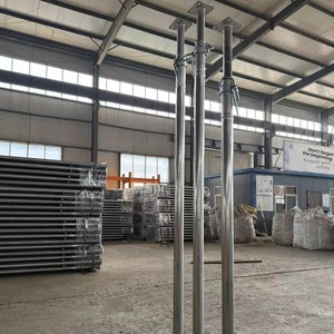 Soportes de acero para construcción en stock, soportes de acero de un solo pilar con recubrimiento en polvo, soportes individuales para encofrado de aluminio, soportes dobles diagonales - Product Image 4