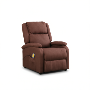 Sillón de Masaje Marrón, Masaje Corporal Completo, Enchufable, Uso Doméstico, Control Remoto Inalámbrico - Product Image 1