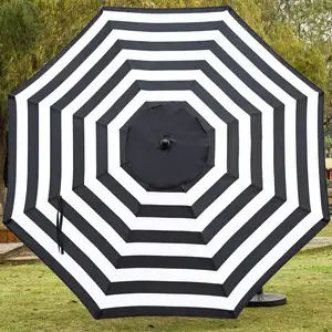 Sol brella guarda-chuva, guarda-sol anodizador comercial de 10 pés para acampamento, guarda-chuva, guarda-sol