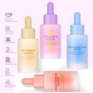 Private Label Skincare Serum Facial Collagen Serum Deep Cleansing Vitamin C Snail Hyaluronic Acid Niacinamide Serum