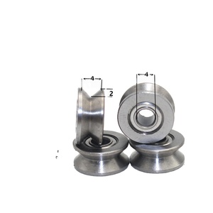 Cuscinetto in miniatura V624ZZ con scanalatura a <span class=keywords><strong>V</strong></span> cuscinetto puleggia ad alta Routing per cintura piatta supporto personalizzato OEM dimensioni 4 dimensioni 11 12 13 - Product Image 5