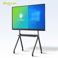 Pizarra Digital Interactiva LED de 75 Pulgadas a Precio Económico, Pantalla Todo en Uno, Pizarra Inteligente para Enseñanza, Panel Plano Interactivo