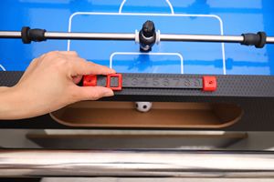 Juego de mesa de fútbol MDF universal <span class=keywords><strong>grande</strong></span> de 5,2 pies al por mayor directo de fábrica fútbol futbolín para niños con ruedas - Product Image 3