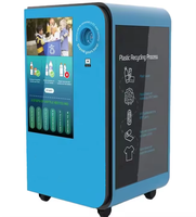 Distributeur automatique inversé (RVM) pour bouteilles en plastique et canettes en aluminium, paiement électronique, sans lecteur de codes-barres, gestion basée sur le cloud, écran tactile 10 pouces