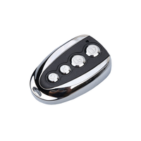 433MHz EV1527 Code d'apprentissage Commutateur de télécommande Ouvre-porte de garage intelligent 50M Transmetteur RF Clé sans fil en métal