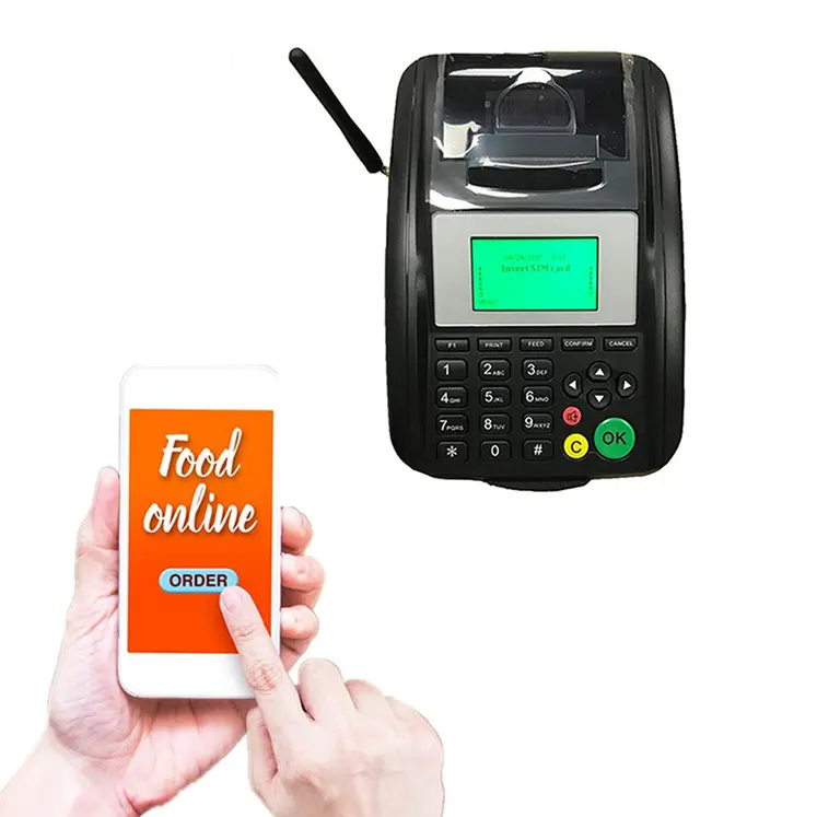 GOODCOM GT5000S GSM GPRS SMS онлайн Термальный чековый принтер для ресторана поддерживает дистанционную настройку