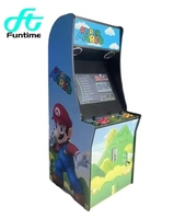 Machine de combat d'arcade Funtime Super Mario, plus de 3,000 jeux, la machine de jeu d'arcade super excitante est une vente chaude