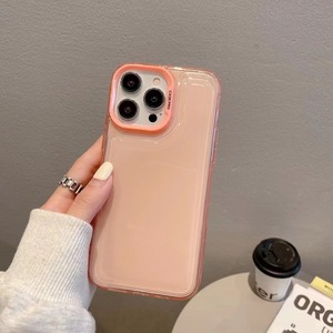 Coque arrière transparente multicolore Defender Drop Protection Case pour iPhone 12 13 14 15 16 17 Pro Max en matériau PC - Product Image 1