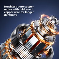 Scie à chaîne électrique sans balais de 8 pouces pour usage industriel et bricolage, avec chaîne en alliage, 2 batteries et 1 chargeur – Idéale pour l'abattage et l'élagage – Approvisionnement direct usine