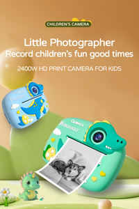 Nueva Cámara Instantánea de Doble Lente para Niños, Cámara Vintage de Viaje con Función de Impresión Térmica - Product Image 5