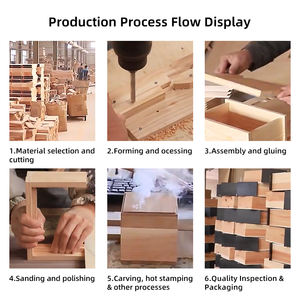 Boîte en bois de noyer poli personnalisée avec gravure au laser artisanale pour coffret de montres haut de gamme - Product Image 5