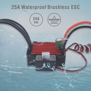 Controlador de Velocidad ESC sin Escobillas de Alta Corriente 25A 35A 45A 60A 80A 120A 150A con Conector XT60 para Coches RC 1/8 1/10, Buggies, Crawlers y Camiones - Product Image 4
