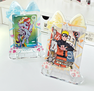 Rõ ràng Acrylic tấm đứng rõ ràng Giá vẽ đứng cho tấm tiền xu đứng nhựa thẻ slab hiển thị giá vẽ - Product Image 5