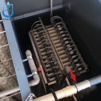 Clarificateur industriel à lamelles, séparateur d'eau à plaques inclinées par gravité pour le traitement des eaux usées, prix usine CE ISO