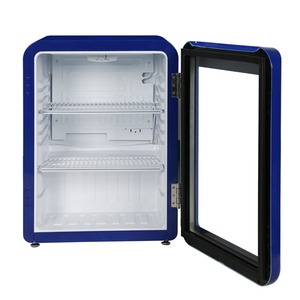 Retro <strong>Fridge</strong> Home Use Upright <strong>Tabletop</strong> Showcase Wholesale American Standard Glass Door Display <strong>Fridge</strong> - Product Image 4