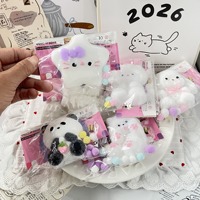 Jouets promotionnels doux et mignons à presser, en TPR coloré, en peluche, de différents styles, jouets anti-stress, cadeaux pour enfants