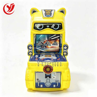 Machine de jeu d'arcade pour enfants - Jeu vidéo interactif à monnayeur en acier inoxydable avec garantie de 1 an en anglais