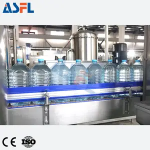 Automatic Monoblock 3 in 1 5000BPH 3L 5L 10L Bottled Water Rinsing Filling Capping Machine