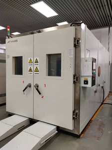 ملحق مختبر بيئي صناعي ألماني 20 درجة مئوية ~ 85 درجة مئوية مشي تلقائي في غرفة الرطوبة الحرارية مع مدخل V للغرف الرطبة - Product Image 2