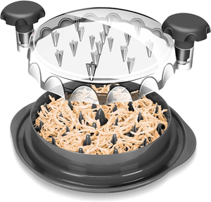 Trituradora de pollo de Venta caliente de fábrica, trituradora de carne, herramienta de trituración de carne con asas y base antideslizante adecuada para carne de cerdo tirada - Product Image 2