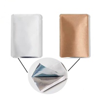 Vente en gros Mini sachet masque facial huile essentielle nettoyant pour le visage en Mylar thermoscellable sacs d'échantillons cosmétiques biodégradables