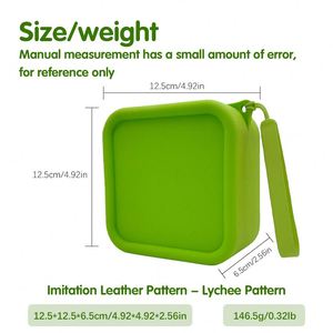 Unisex <b>Mini</b> <b>Pouch</b> Portable Silicone Wallet Zipper Closure Cute Coin Purses for Kids Women Water Resistant Eco-Friendly - Product Image 4