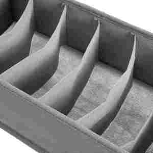 Eco-Friendly <b>Plastic</b> Injection-Molded Food <b>Container</b> Flexible Foldable Drawer Dividers PET+ABS+Silicone Material Japandi Style - Product Image 3