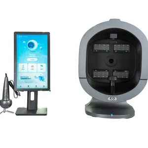 AI Magic Mirror <b>Skin</b> Analyzer <b>Machine</b> UV Moisture Spectrum Detection LED Light WiFi Face Diagnostic Commercial Salon Equipment - Product Image 1
