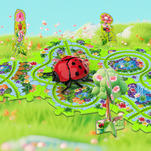 Offre Spéciale : Puzzles d'insectes DIY – Carte à assembler, circuit de voitures, jouet de formation à la réflexion et de construction de scènes pour enfants - Product Image 3