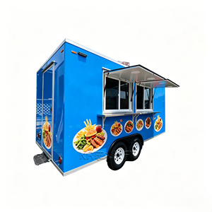 Remolque de Comida Rápida Personalizado con Carrocería de Acero Galvanizado DOT CE, Cocina Completa para Espresso - Product Image 5