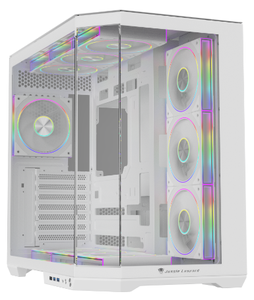 Jungle Leopard AS-01 ATX <b>Computer</b> <b>Case</b> SPCC/ABS Reinforced Glass 420mm Extra Long GPU Support Magnetic Dust Screen Side Window - Product Image 1