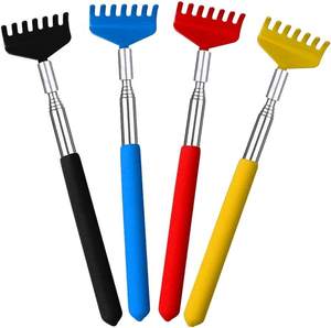 Arranhador de Costas Extensível Tamanho Viagem em Metal Aço Inoxidável Telescópico - Product Image 4