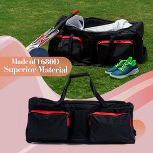 OEM ODM Custom Durable Waterproof Large Capacity Sports Accessories <b>Duffle</b> Equipments Trolley Rolling Cricket <b>Bag</b> <b>with</b> <b>Wheels</b> - Product Image 6