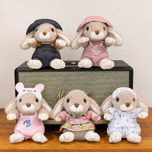 JM - Peluches de Conejo Súper Suaves de 13 cm, Lindos Muñecos de Conejo de Dibujos Animados, Hechos a Medida, para Aliviar <span class=keywords><strong>el</strong></span> Estrés, Regalos de Cumpleaños <span class=keywords><strong>con</strong></span> Diseño Desmontable - Product Image 4