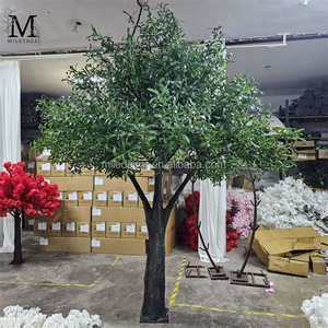 MILE - Árbol de <span class=keywords><strong>Olivo</strong></span> Artificial Realista en Oferta, 4.2 m, Tronco de Fibra de Vidrio, Árbol Artificial Grande con Hojas Realistas - Product Image 2